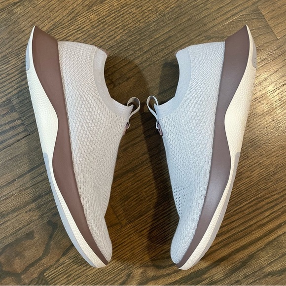 Allbirds Tree Dasher Relay Men's 9.5 Light Grey/Stormy Mauve Natural White Sole - Picture 11 of 11